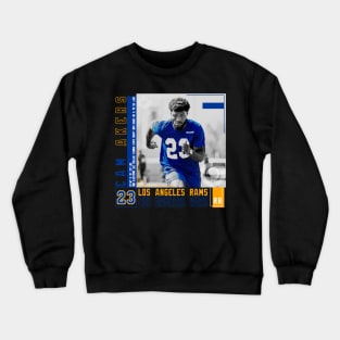 Cam Akers Paper Poster Crewneck Sweatshirt